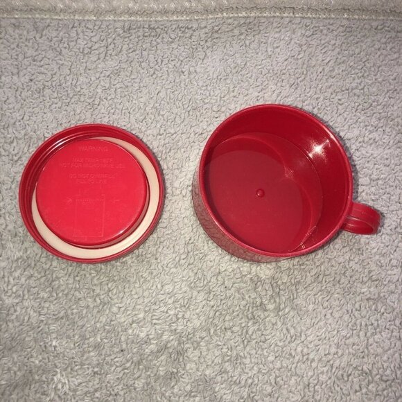 Vintage 1998 Campbell's Soup Thermos Container With Lid - Picture 6 of 6